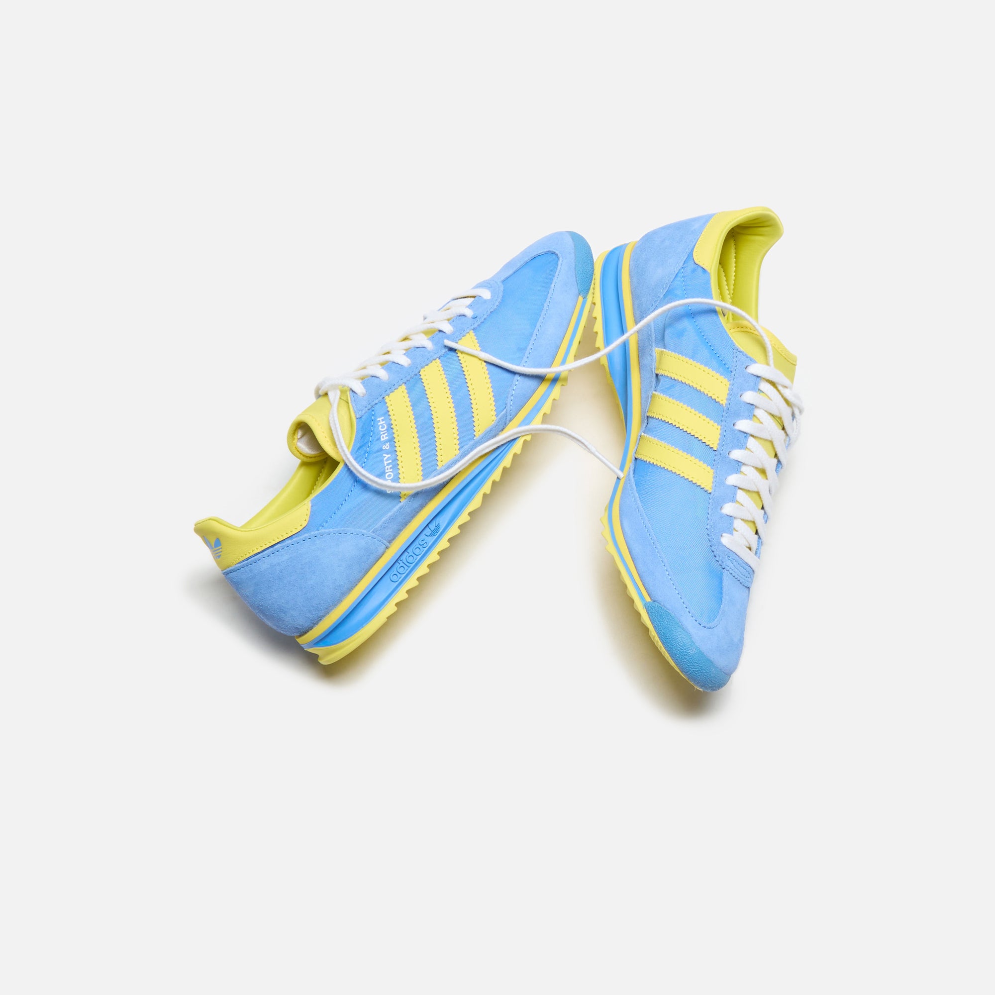 adidas x Sporty & Rich WMNS SL 72 - Real Blue / Light Yellow / Cloud White
