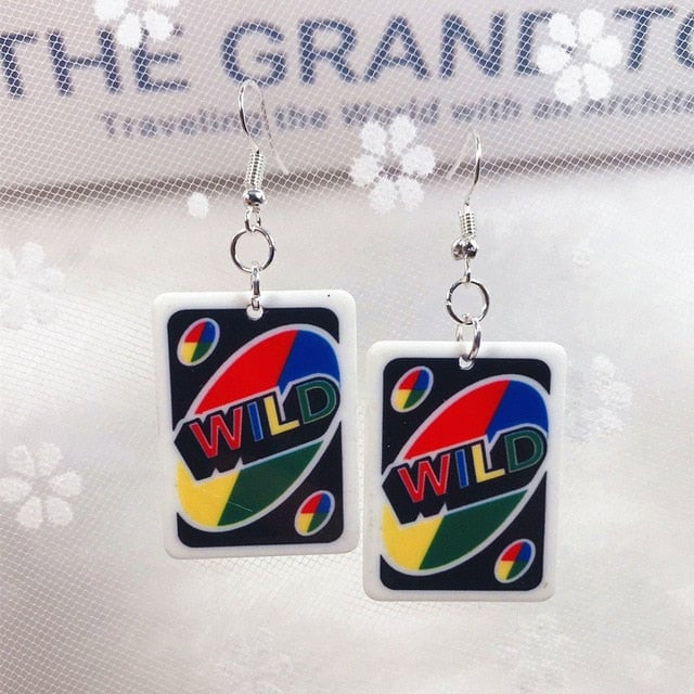Uno Wildcard Earrings
