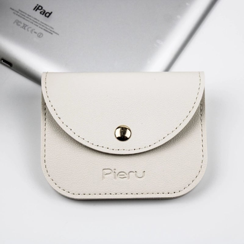 Women's Solid Color Pu Leather Flip Cover Kids Wallets