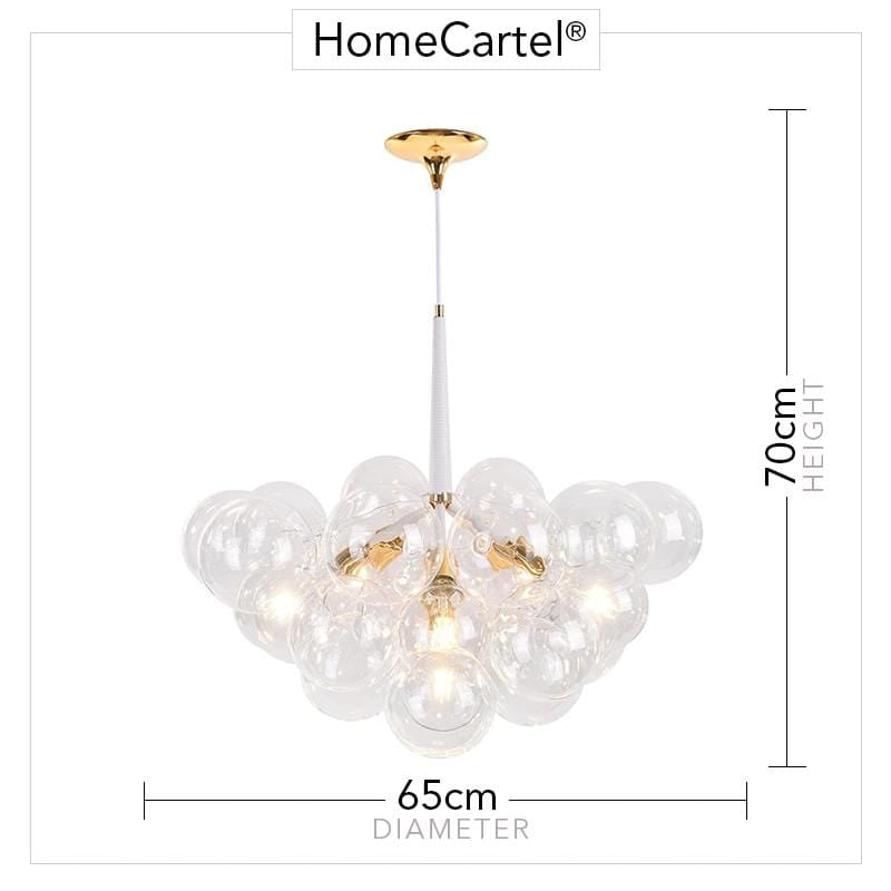 Anaheim 6 | Modern Bubble Chandelier