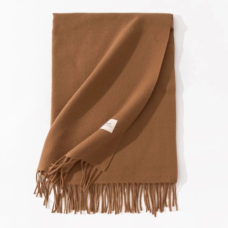 Scarf Winter Warm Windproof Shawl Women's High-end  Women's Cashmere Scarf