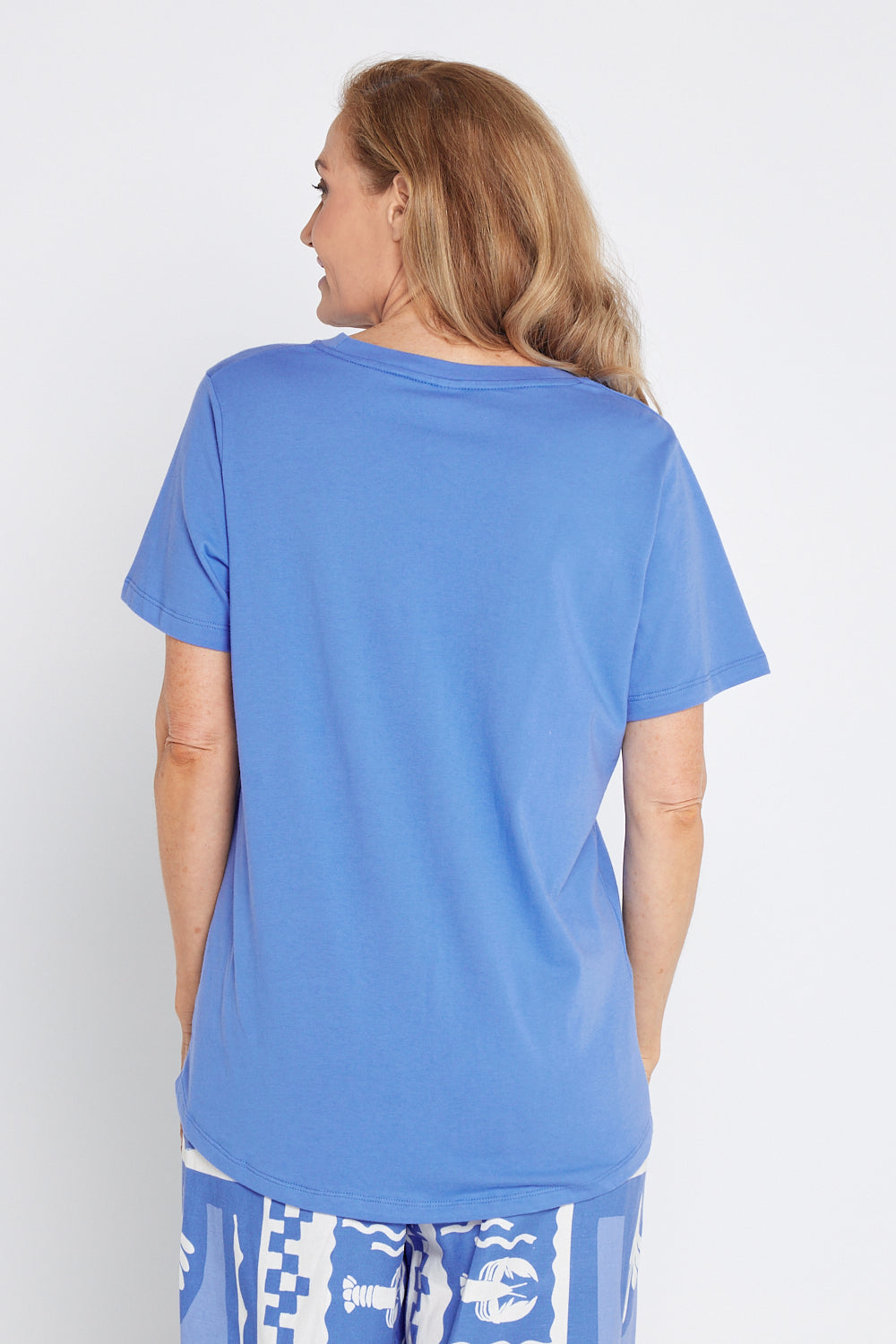 Holiday Sun Tee - Cerulean Blue