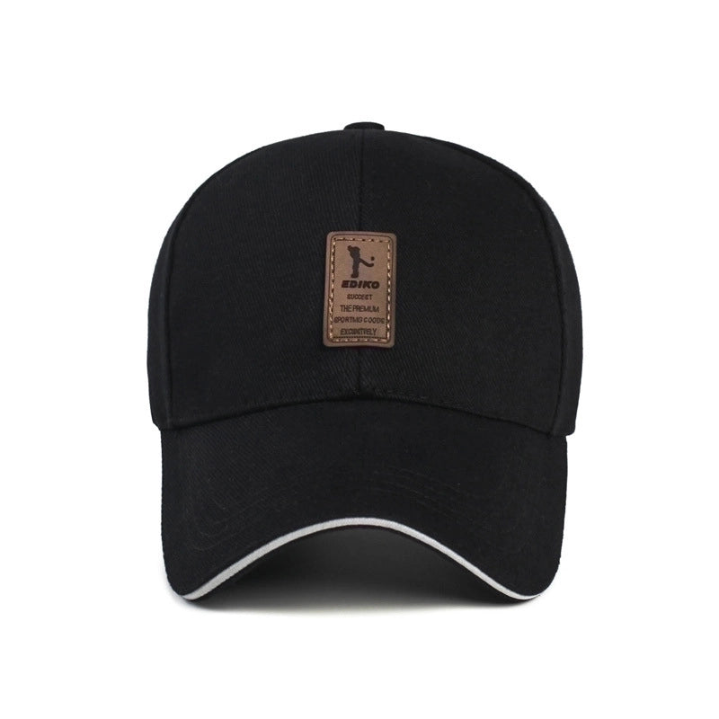 Unisex Minimalist Letter Curved Eaves Baseball Cap