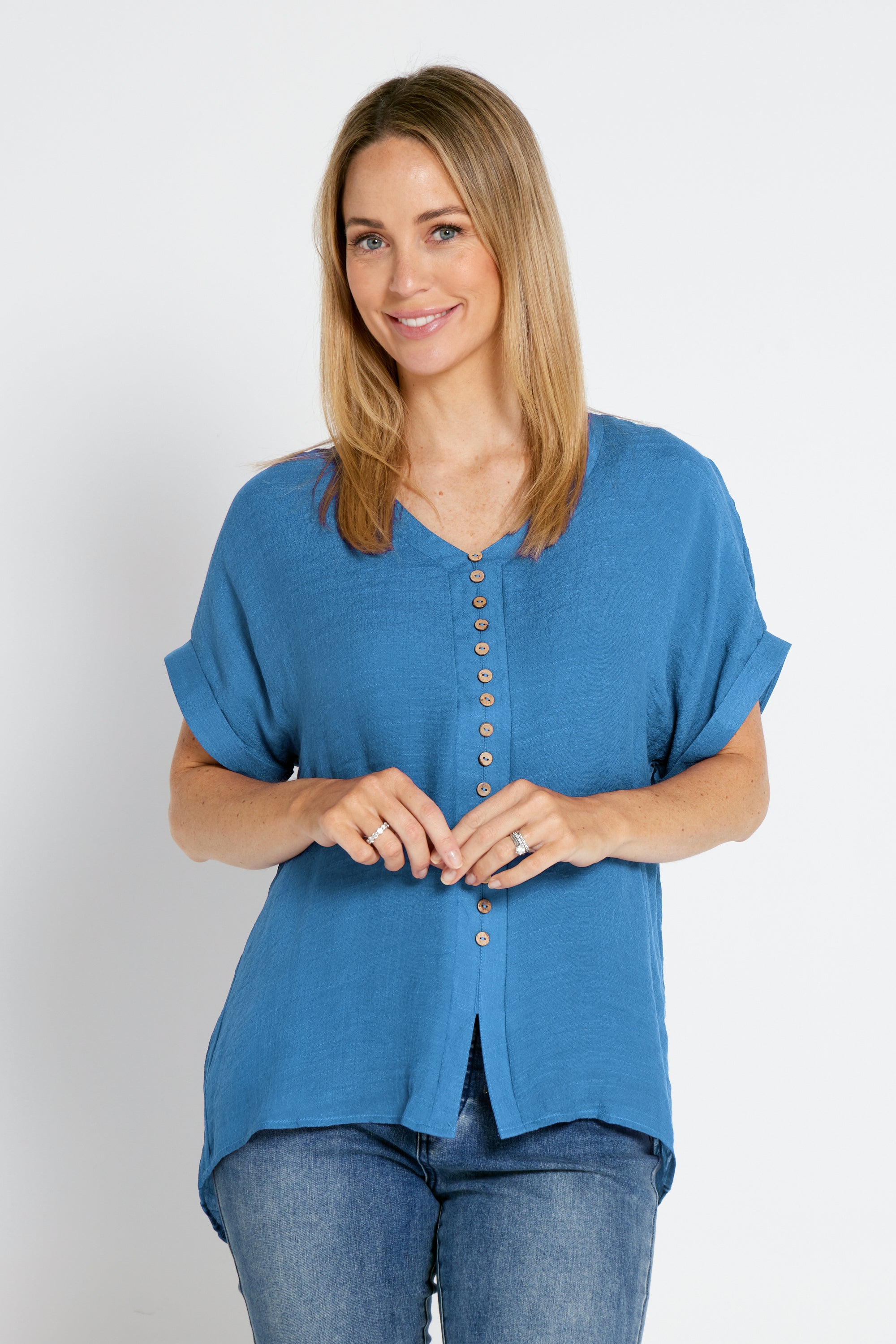 Gemma Top - Blue