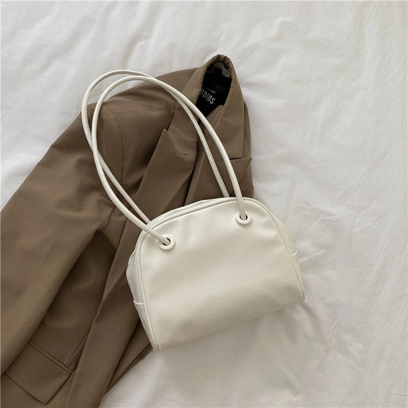 Large Bag Women's Bag New  Version Of Retro Shoulder Bag Niche Design Armpit Tote Bag Commuter Bag