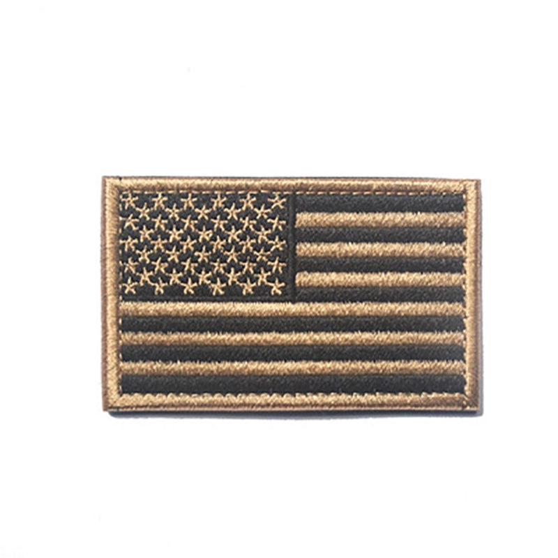 All Seasons Diagonal Cloth Woven Flag Bag Charms