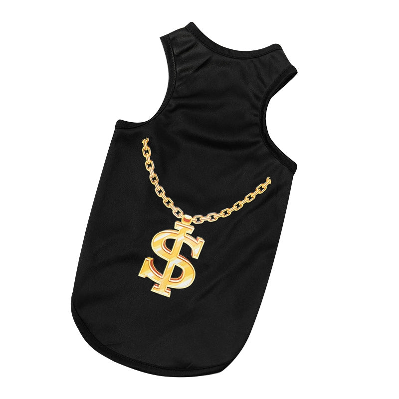 Casual Polyester Letter Pet Clothing