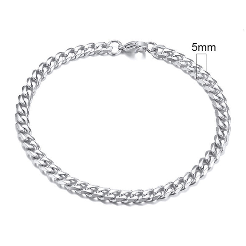 Hip-hop Geometric Stainless Steel Gold Plated Gold Plated Bracelets