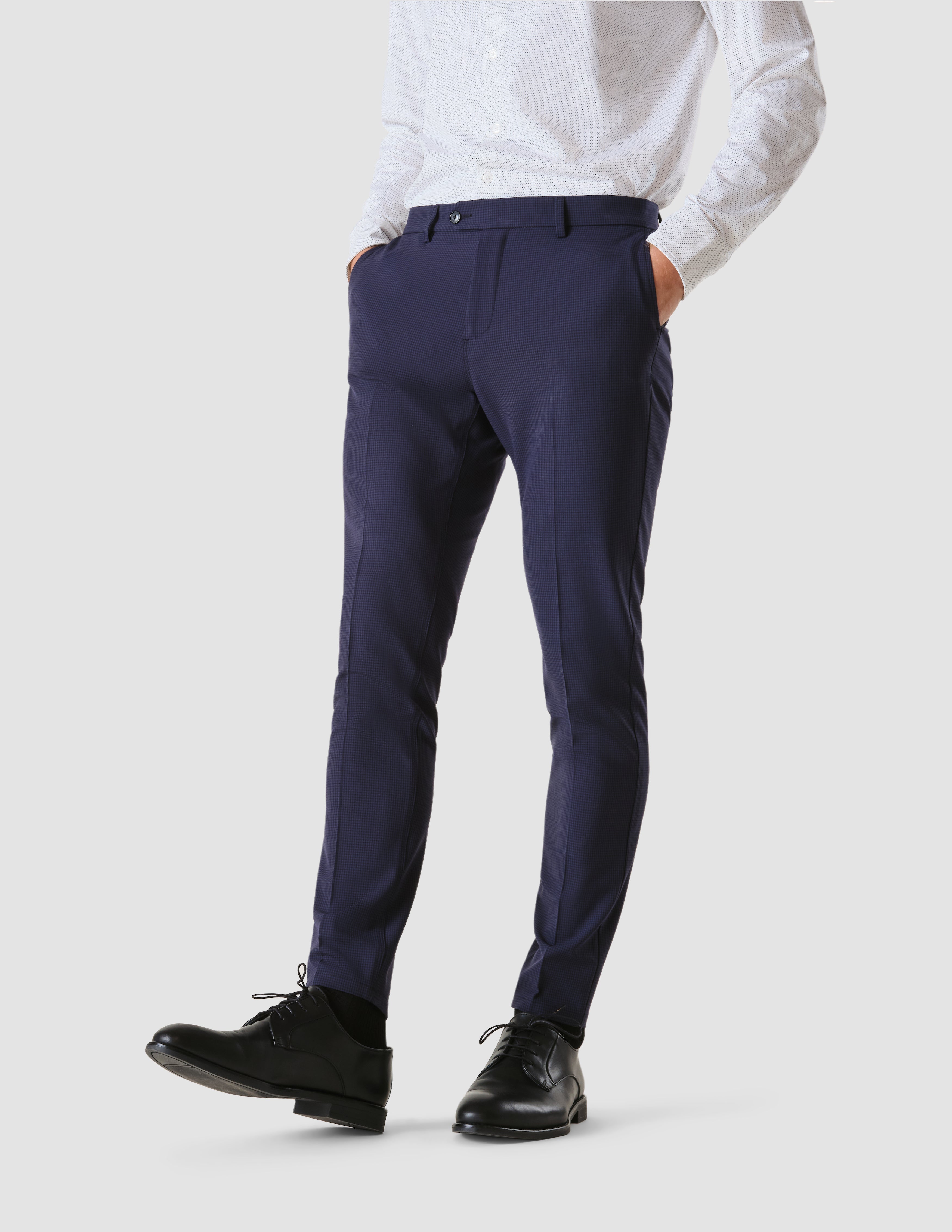 Suit Pants Slim Bristol Blue