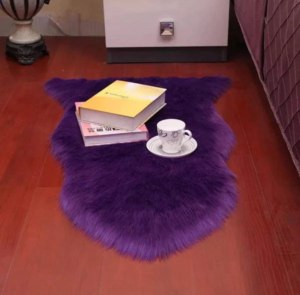 Home decorative Faux fur mats