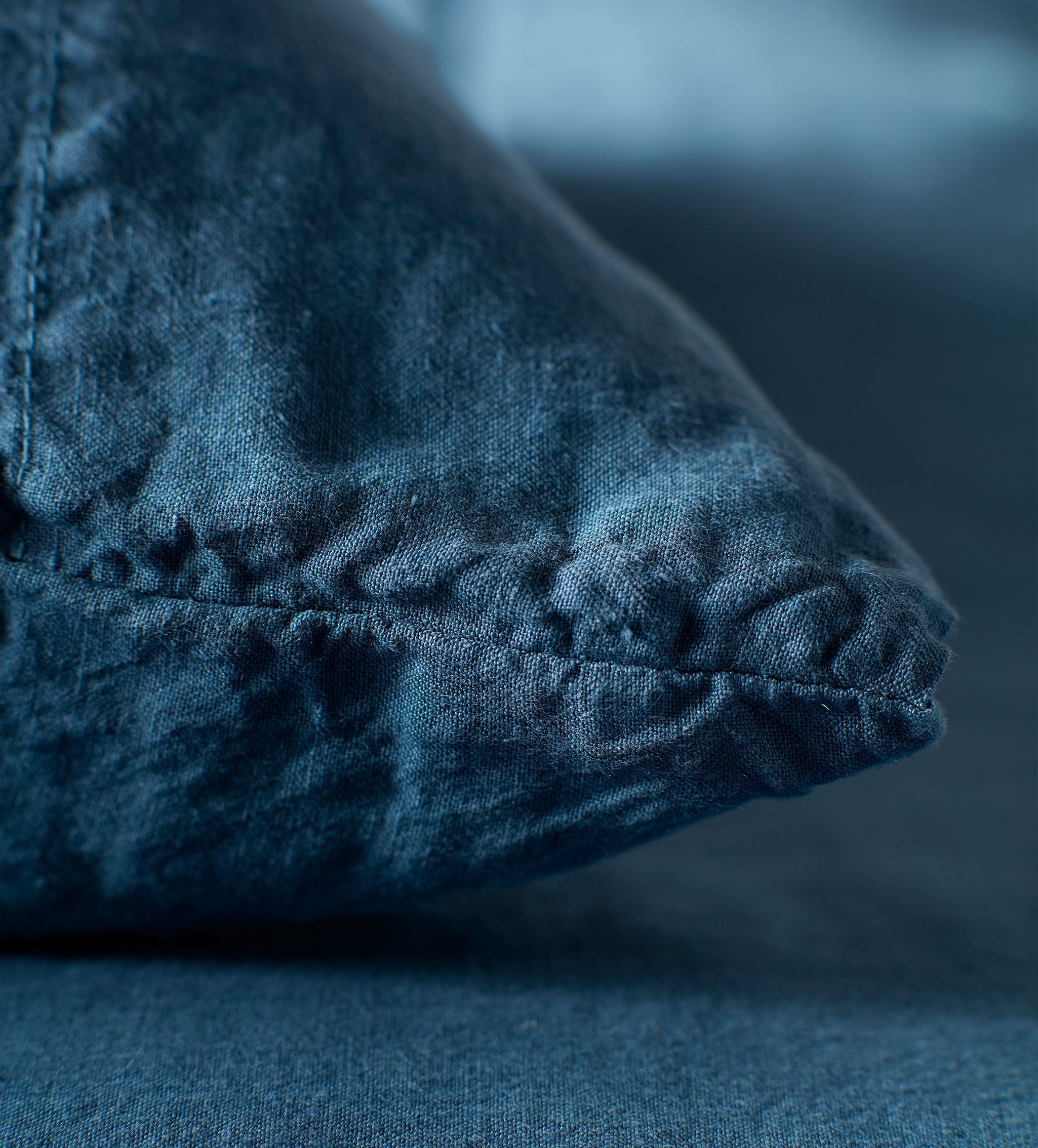 Peacock 100% Linen Pillowcase