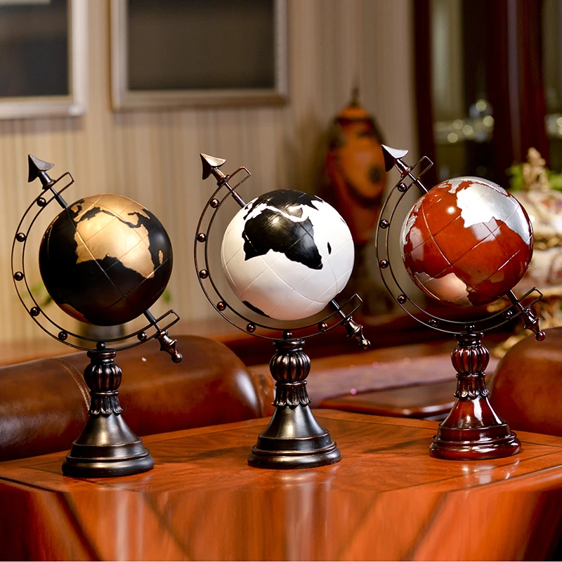 Retro hot home furnishings Globe-shaped household furnishings high quality desk furnishings