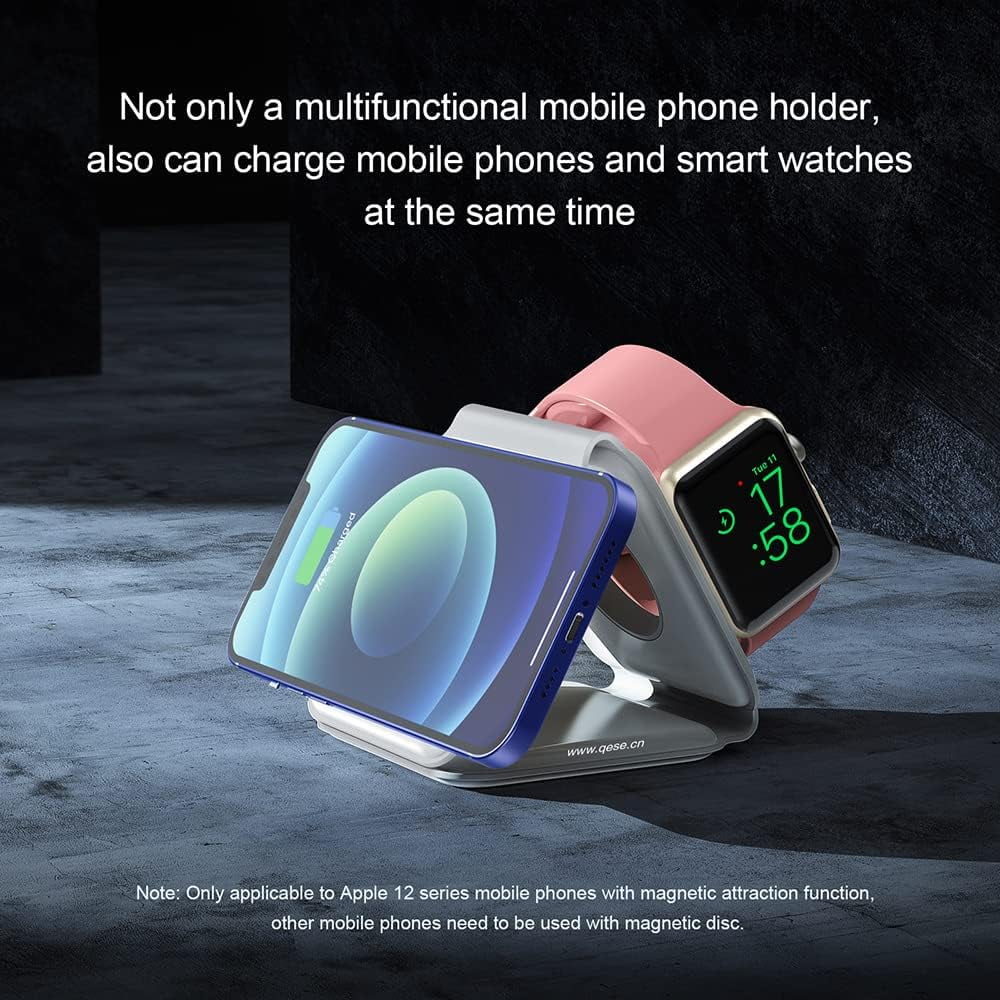 Foldable 3 in-1 Charging Station for Apple Devices
