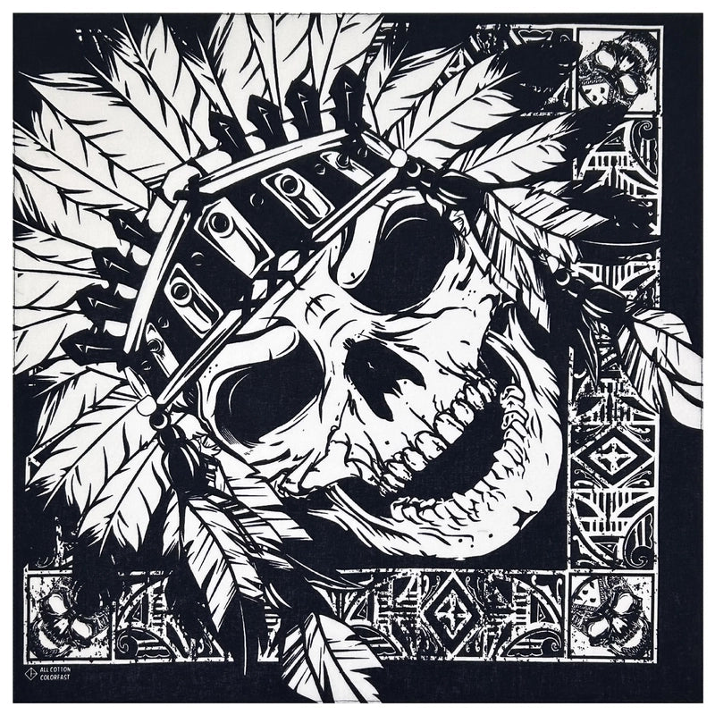 Unisex Hip-Hop Punk Skull Polyester Bandanas