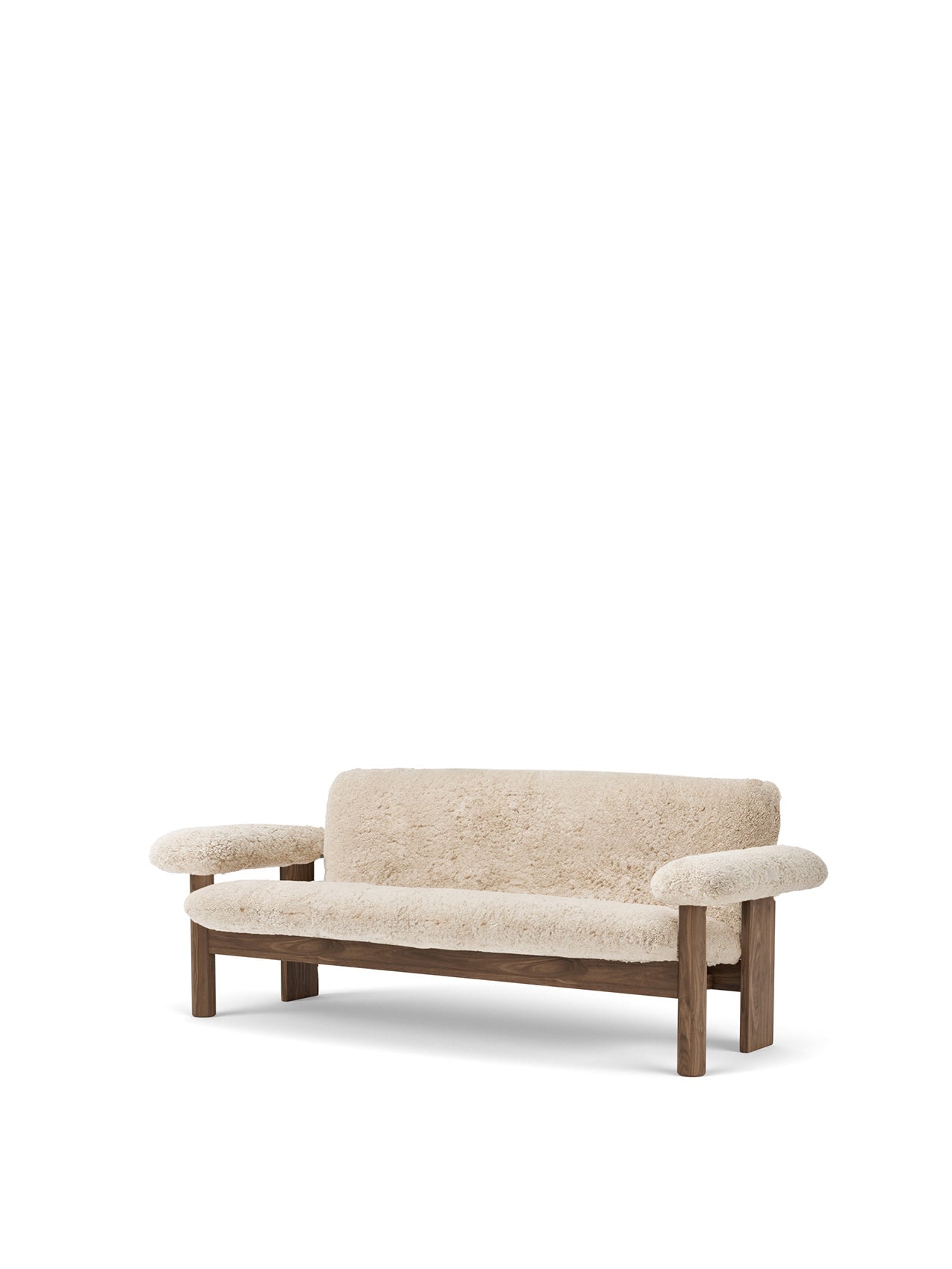 Brasilia Sofa. Sheepskin