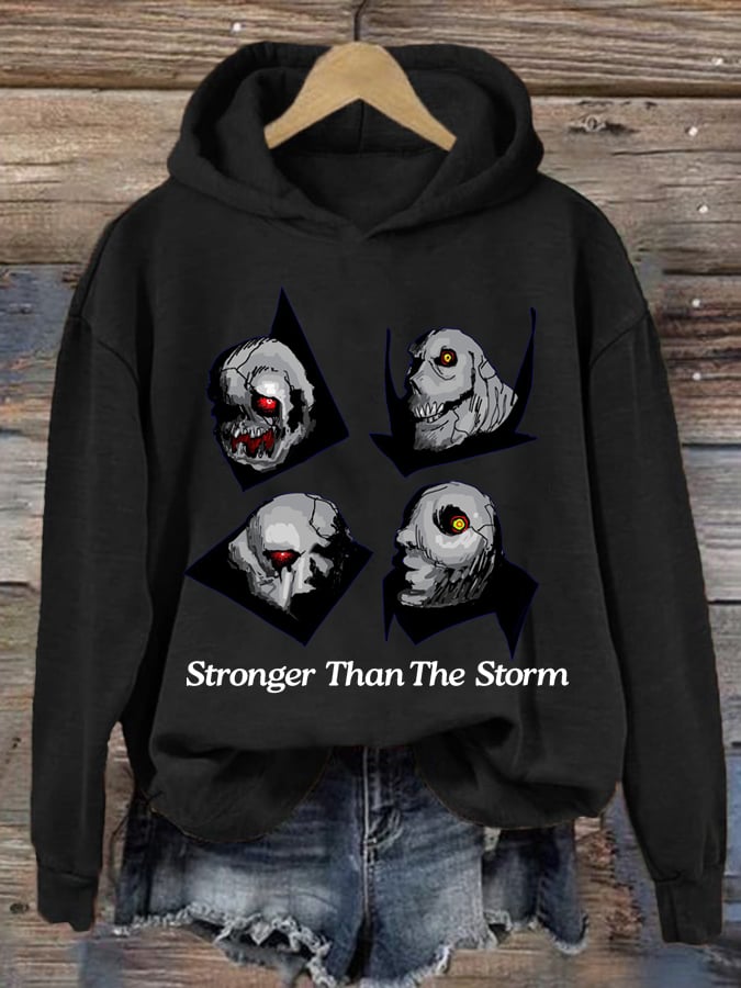 Women's Storm Titans Maria Matthew Micheal And Milton Print Casual Sweatshirt