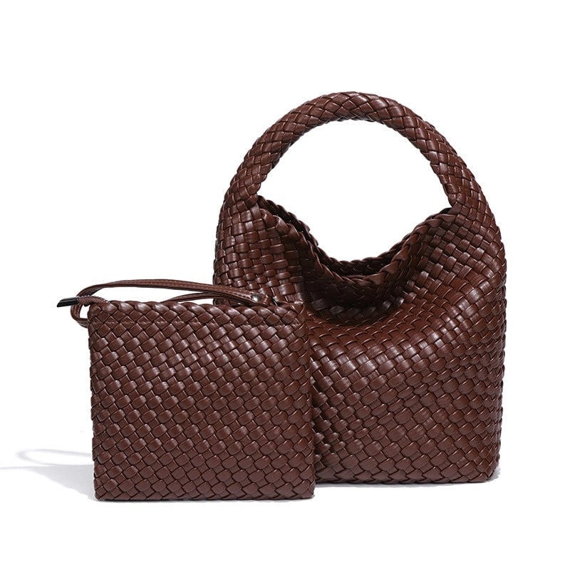 Women's Medium All Seasons Pu Leather Solid Color Classic Style Bucket Magnetic Buckle Shoulder Bag