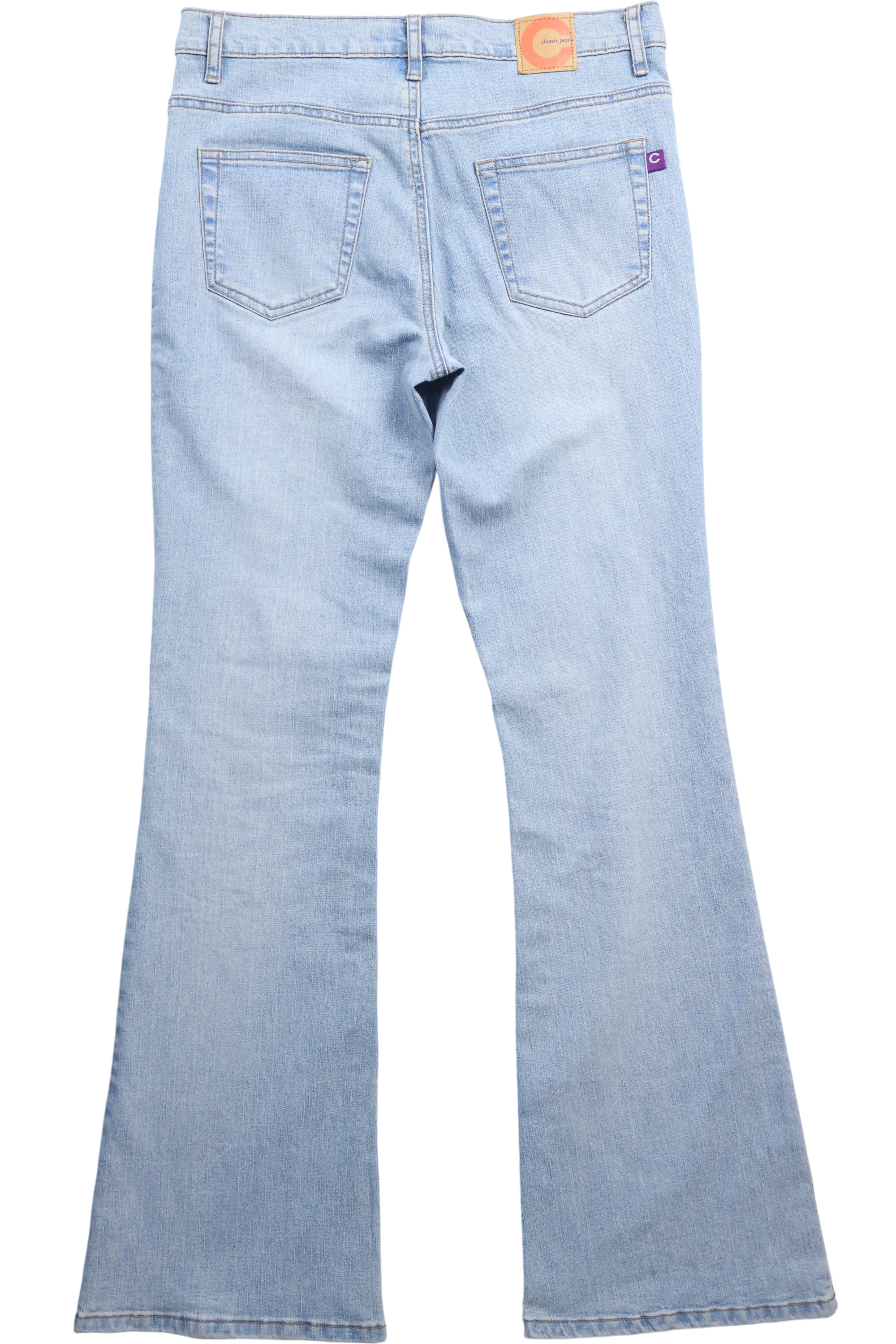 Y2K C-Classic Flared Denim Jeans