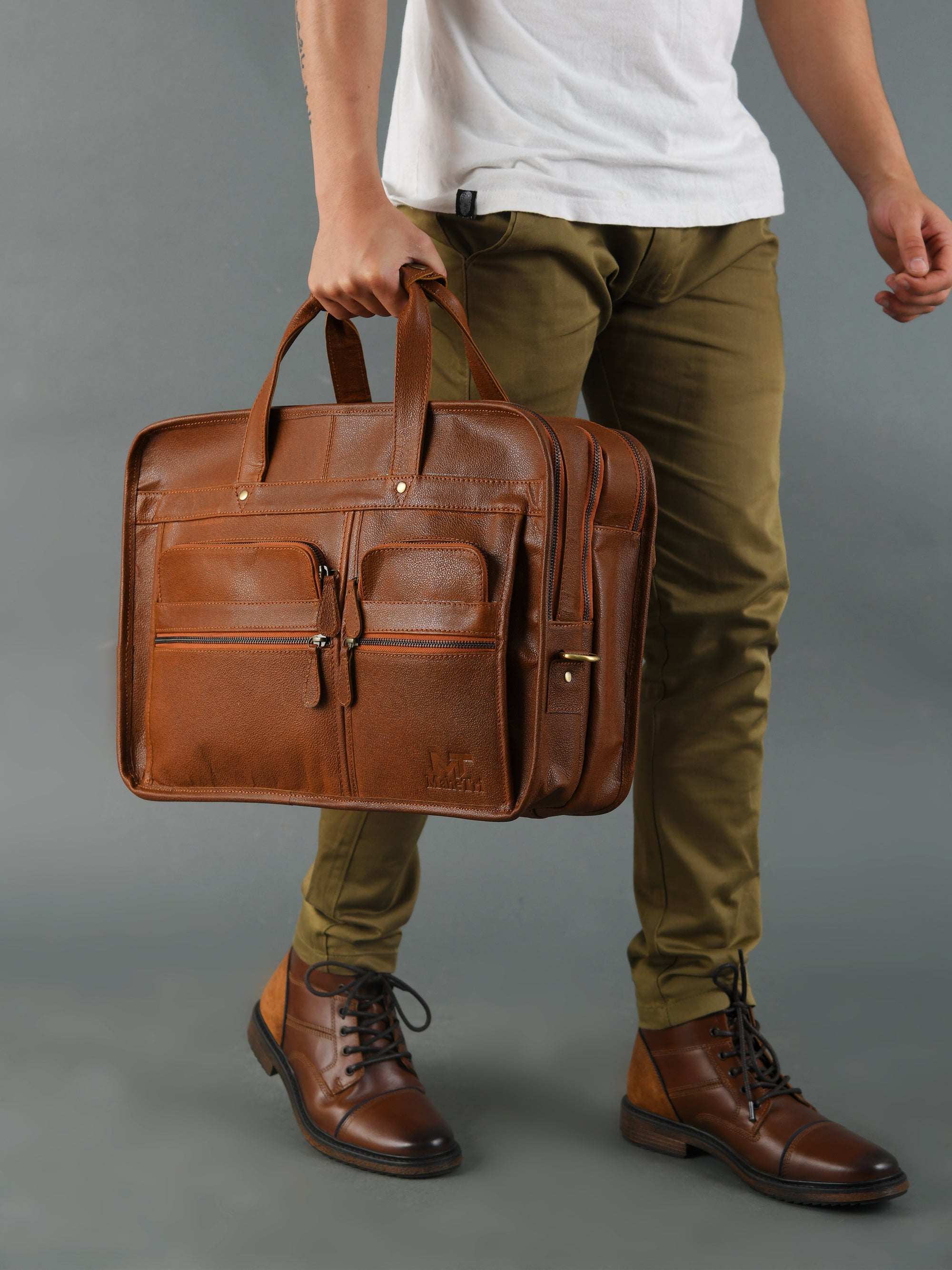 Captain Buffalo Briefcase