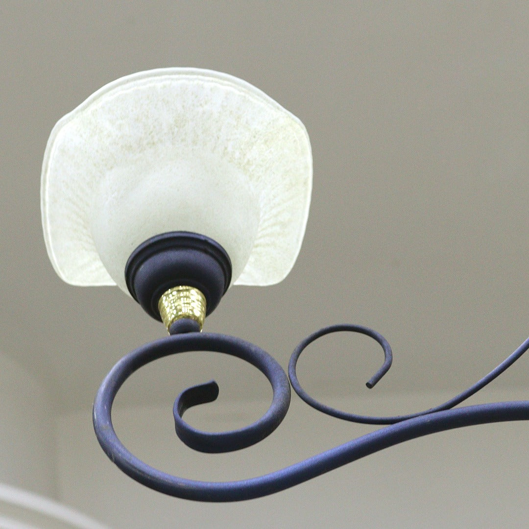 Elegant Navy Chandelier