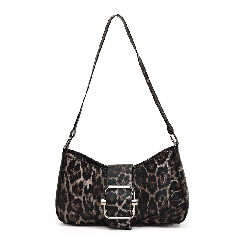 Women's Pu Leather Solid Color Streetwear Square Zipper Shoulder Bag