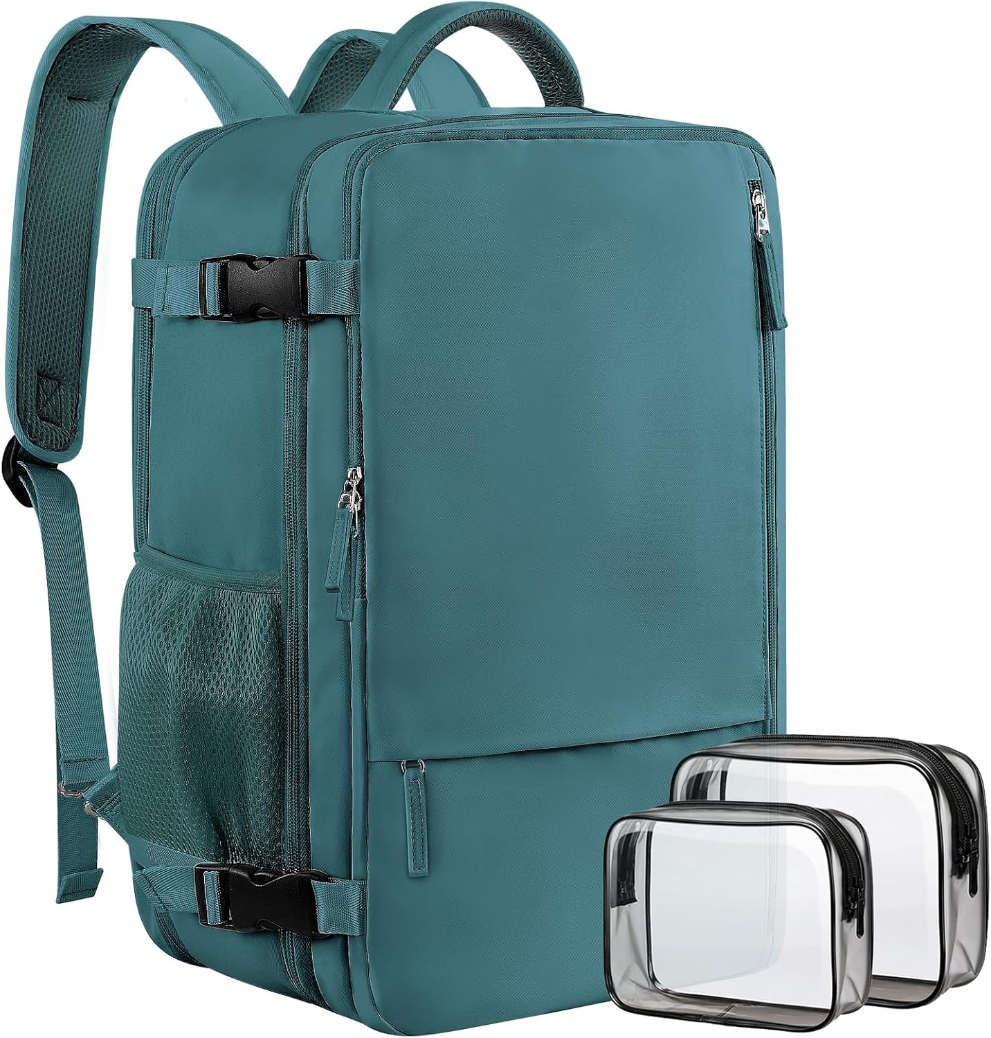 Large Travel Backpack for Women Men, Expandable 40L Carry On Backpack, 17 Inch Laptop Backpack College Bookbag, Waterproof Travel bag as Person Item Flight Approved