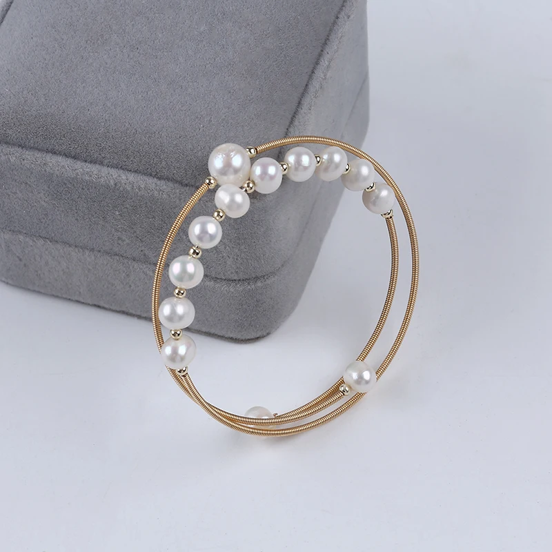 Simple Design Freshwater Pearl Bracelet Jewelry For Women