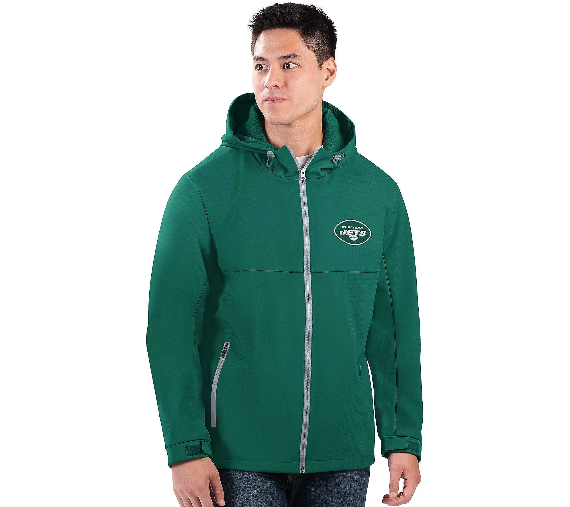 Last day of clearance!!💝Buy 2 Get 2 Free✨NFL Men's Microfleece Soft Shell Hooded Jacket