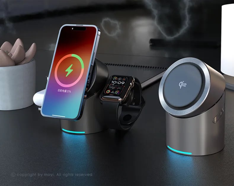 Rotation 3-in-1 Wireless Charger(BUY 2 FREE SHIPPING)