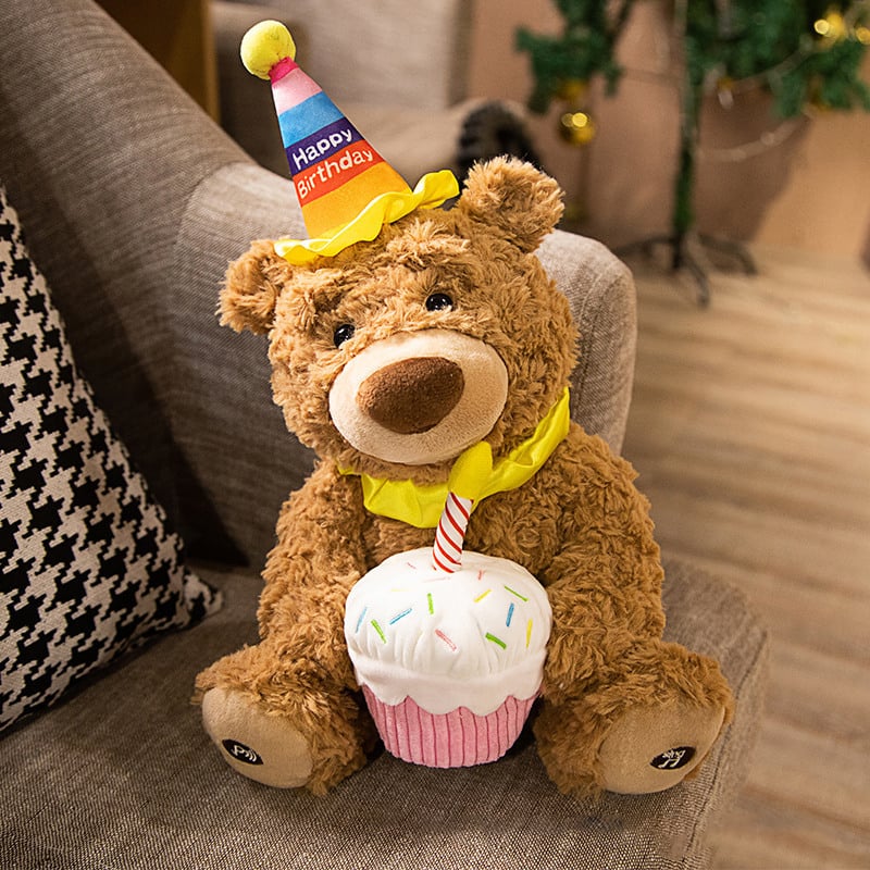 🎁Adorable Happy Birthday Teddy BearBuy More Save More!&Buy 2 Free Shipping)