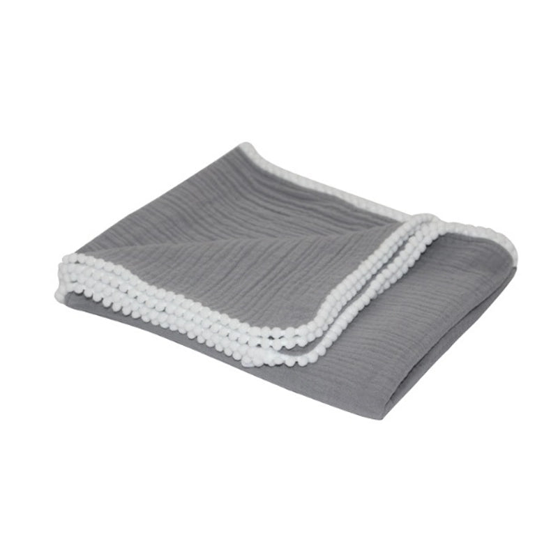 Casual Vacation Solid Color Cotton Blanket Blanket Couch & Sofa Decor