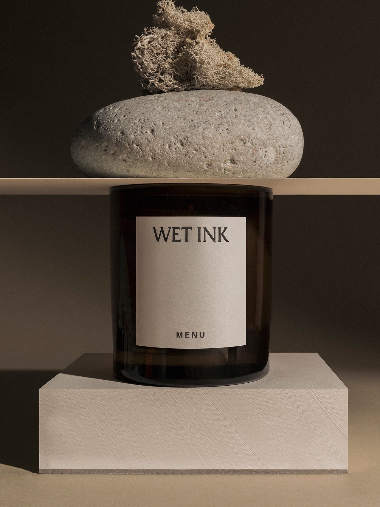Olfacte Scented Candle. Wet Ink