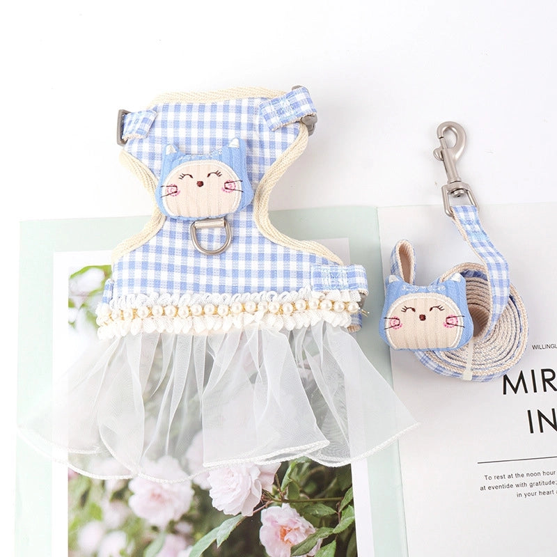Minimalist Classic Style Polyester Color Block Leash