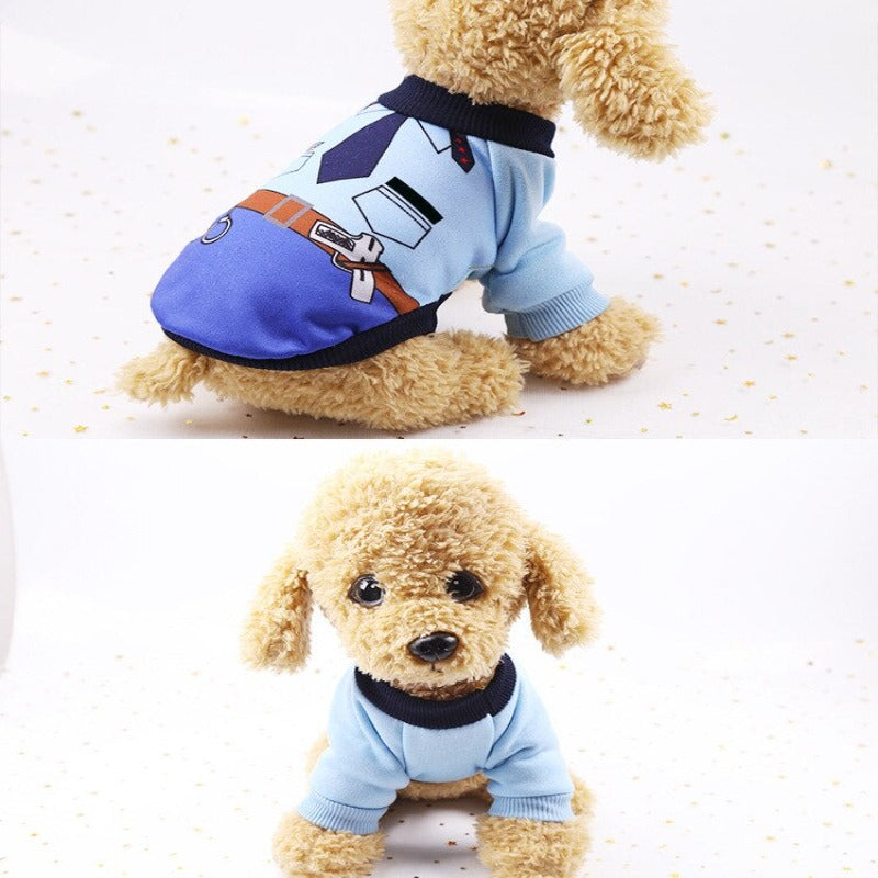 Uniform Transforms Clothes For Dog