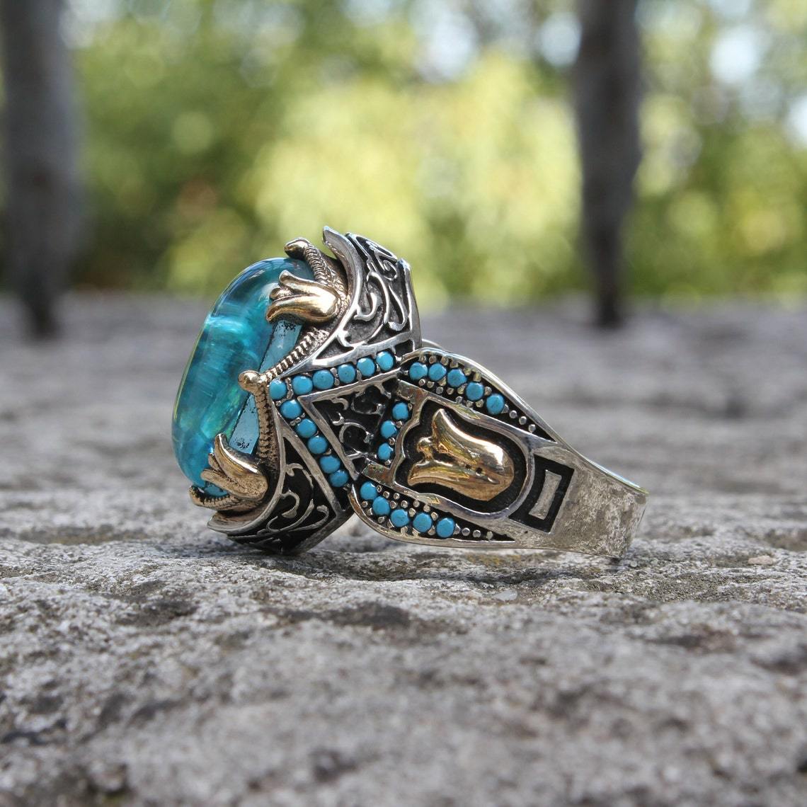 🔥 Last Day Promotion 49% OFF🎁Luxury Sapphire Silver Ring