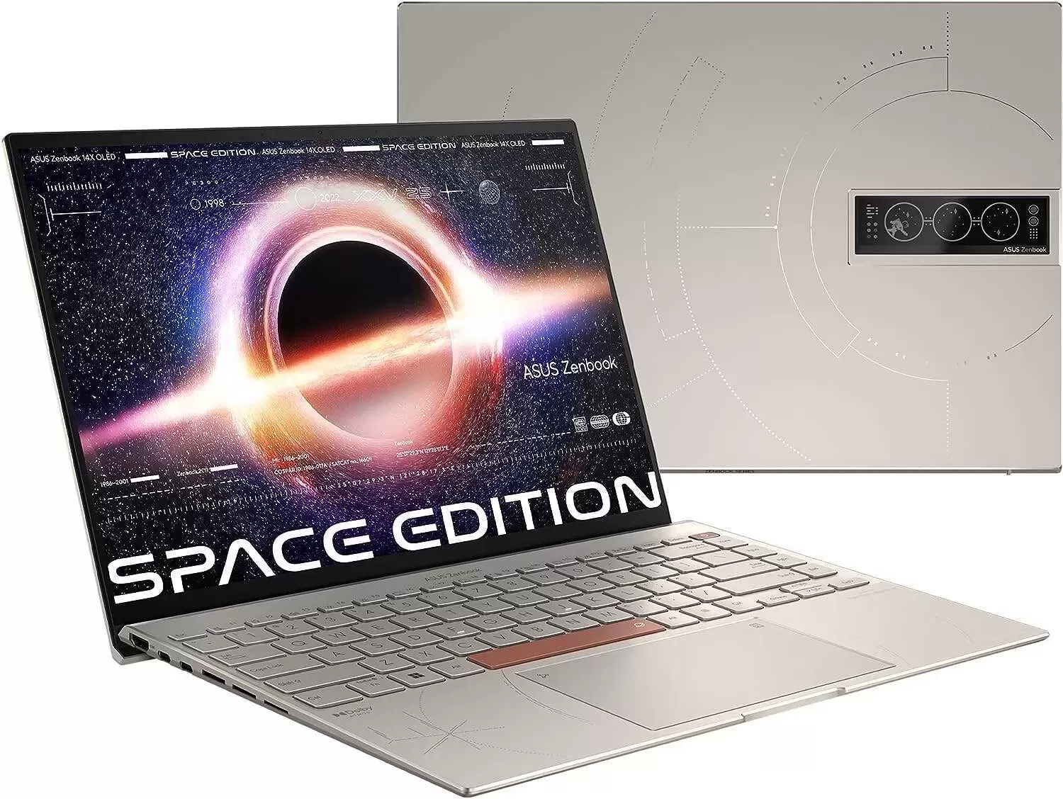ASUS ZenBook 14X OLED Space Edition Laptop, 14” 4K 16:10 OLED Touch Display, Intel Core i9-12900H CPU, 32GB RAM, 1TB SSD, Windows 11 Pro, ZenVision Display, UX5401ZAS-XH99T
