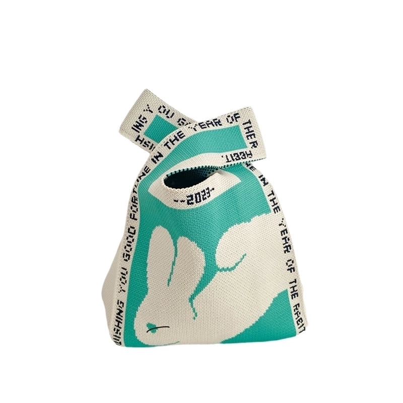 Women's Small All Seasons Polyester Animal Cute Square Open Handbag