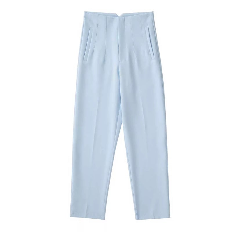 High Waist Fashionable Women's Pants