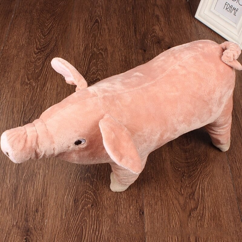 Cute Pink Pig Doll Tough Dog