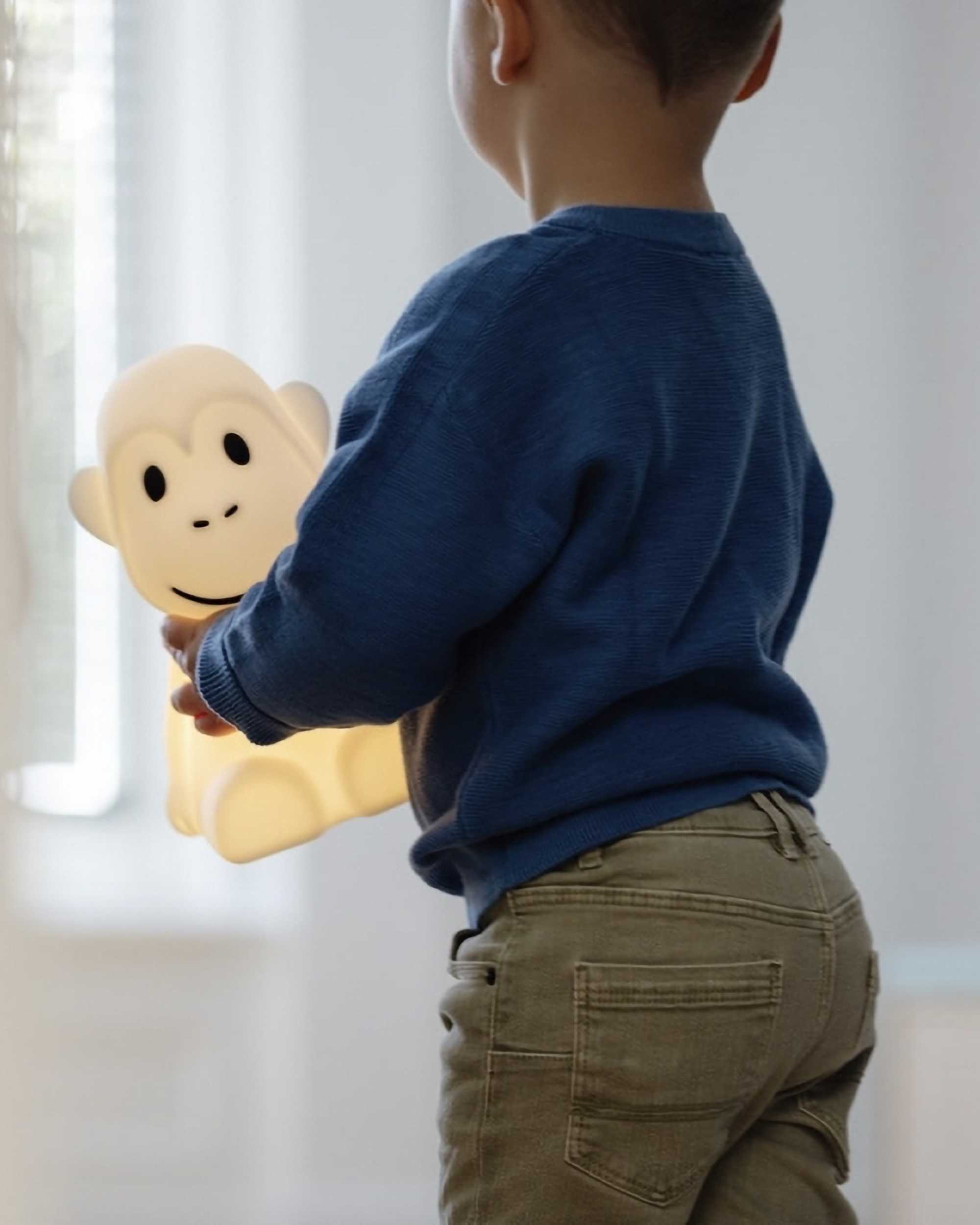 Mr Maria Monkey First Light Dimmable Rechargeable Night Light (23cm)