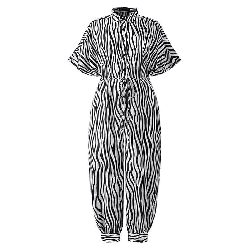 2023 NEW FASHION PLUS SIZE Casual Pocket Jumpsuit