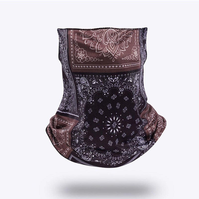 Women's Minimalist Commute Geometric Ice Silk Sun Mask
