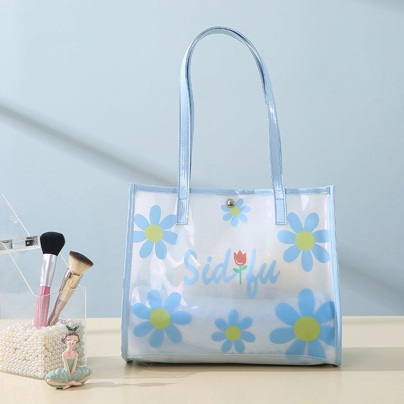 Letter Flower Butterfly PVC Storage Bag