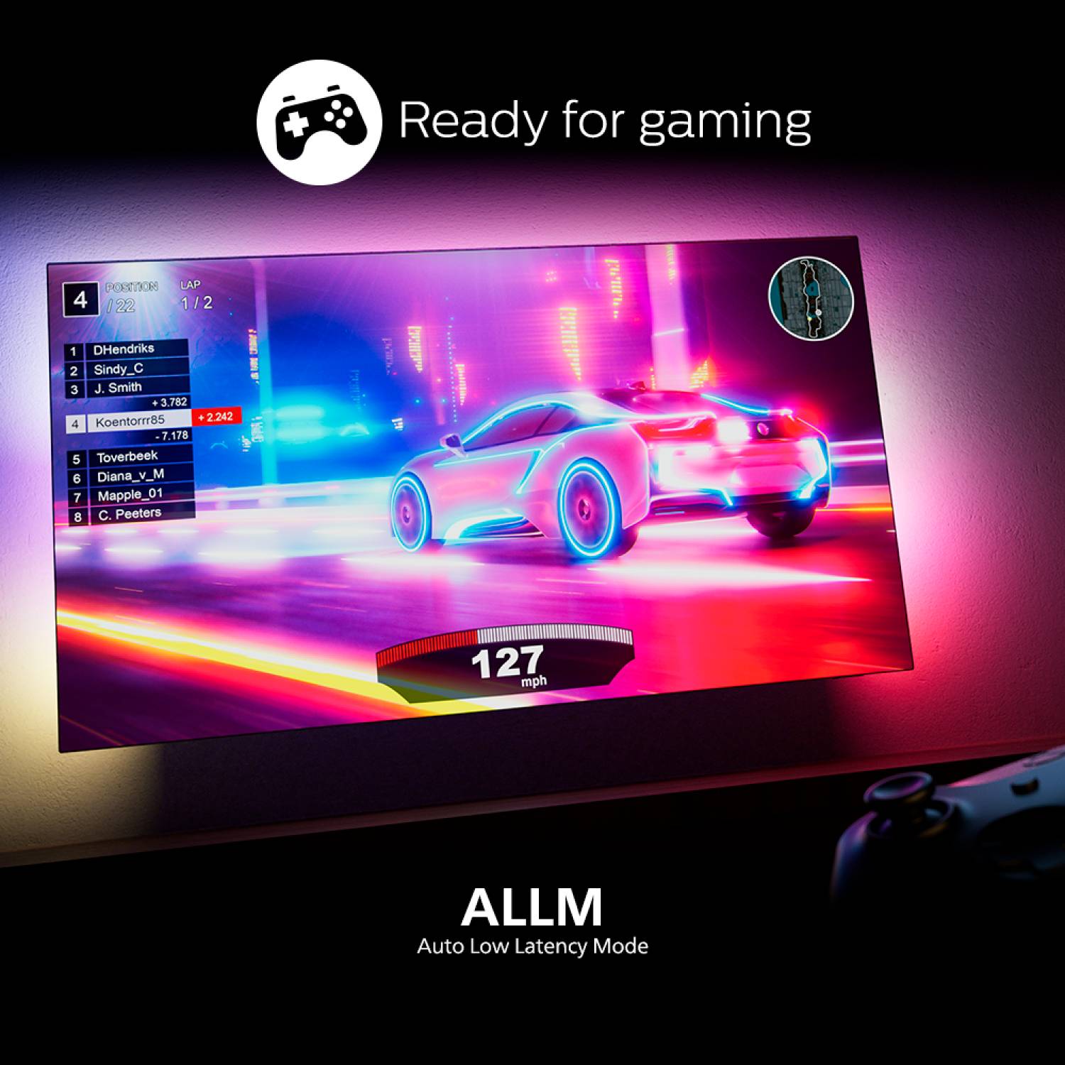 LED Philips Ambilight 65 UHD 4K