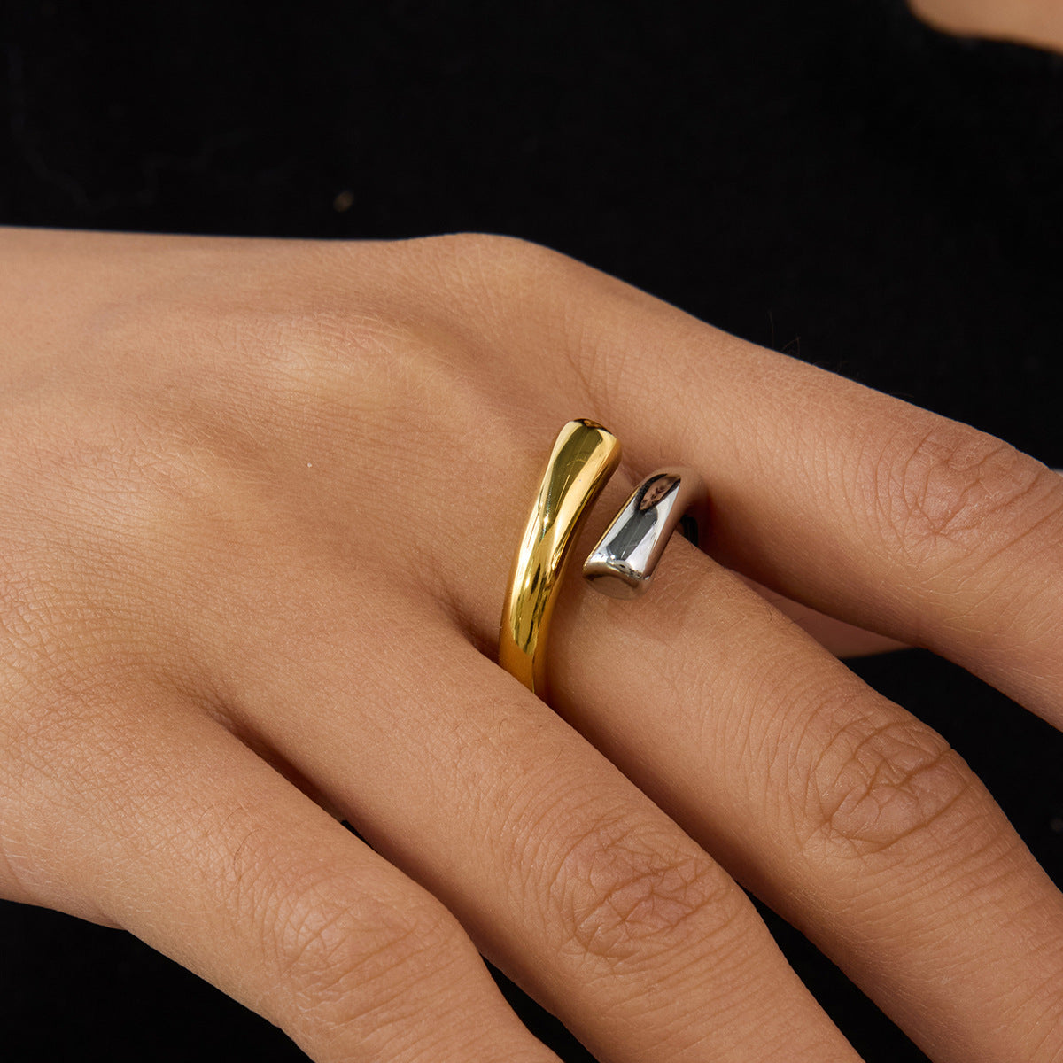 Color Matching Ring Titanium Steel Jewelry Ring Stainless Steel Rings