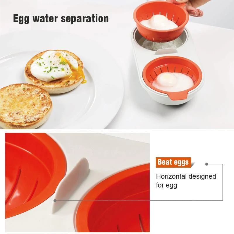 (🔥🔥PROMOTION - BUY 2 GET 1 FREE) Portable Egg Cooker For Microwave