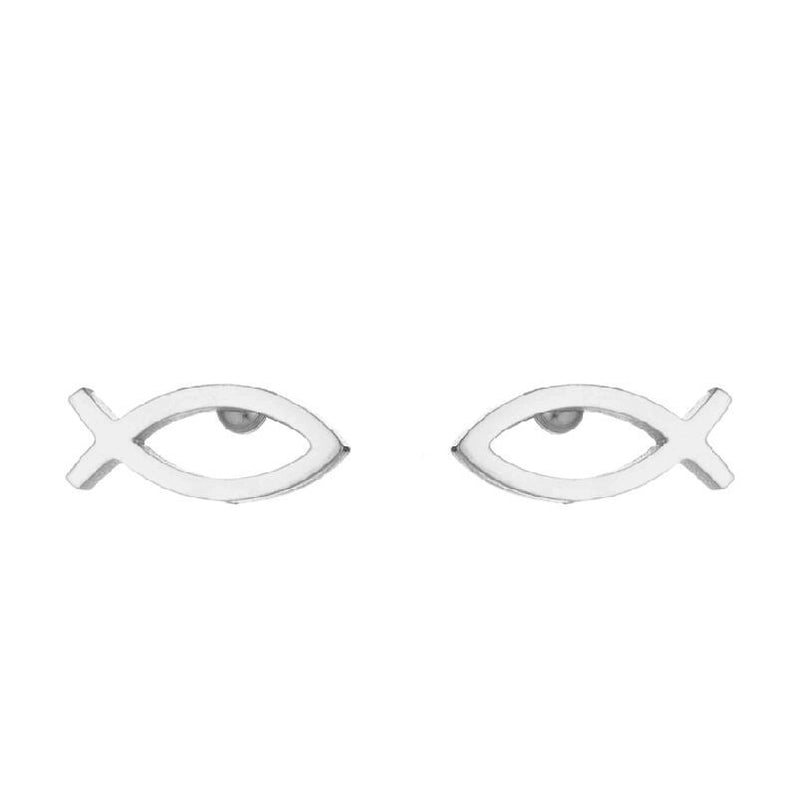 1 Pair Minimalist Animal Plating 304 Stainless Steel 18K Gold Plated Ear Studs