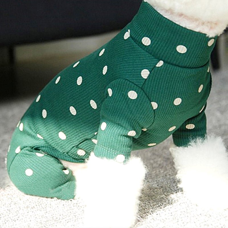 Polka Dot Cotton Jumper