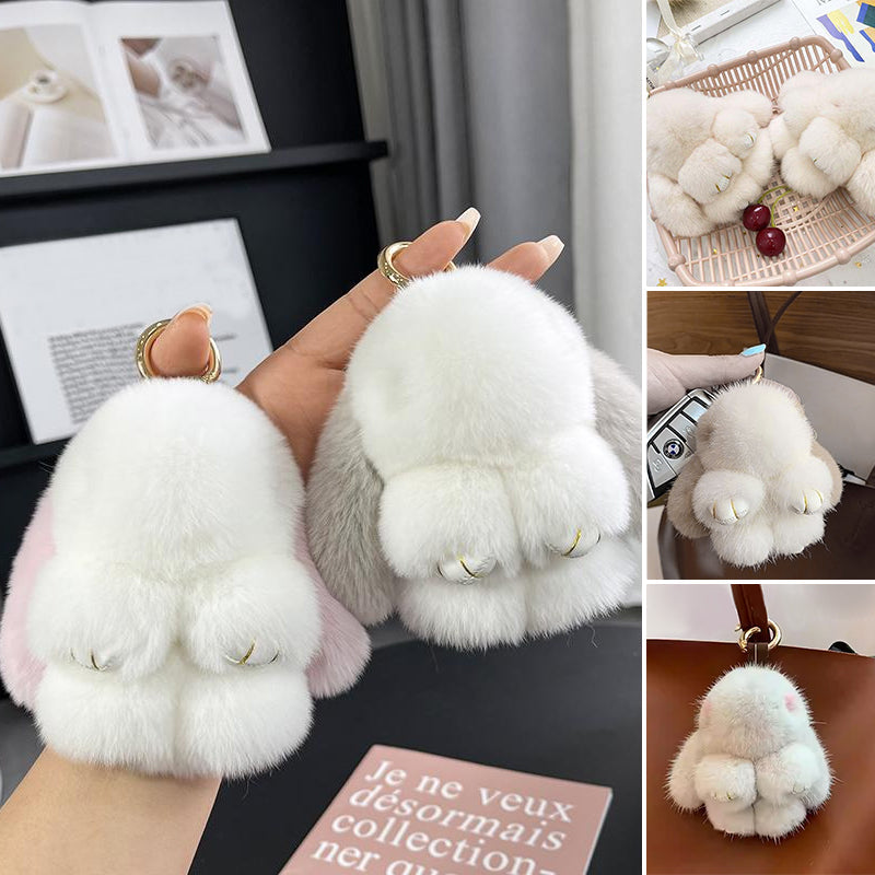 Handmade Soft Bunny PomPom CharmsBoxed Edition