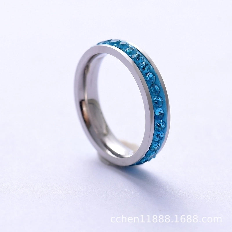 Commute Rhombus Stainless Steel Rings